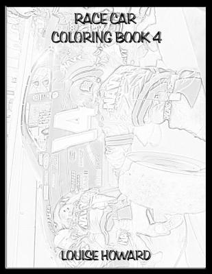 Cover of Race Car Coloring book 4