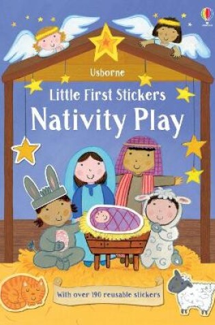 Cover of Little First Stickers Nativity Play