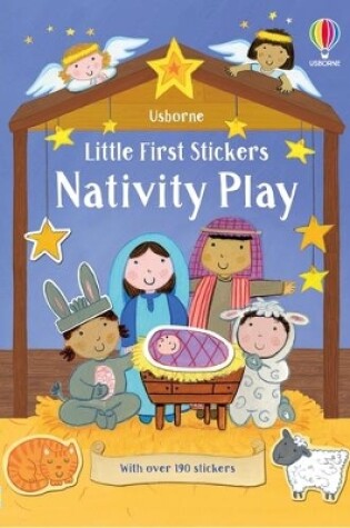 Cover of Little First Stickers Nativity Play