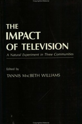 Cover of The Impact of Television