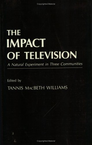 Book cover for The Impact of Television