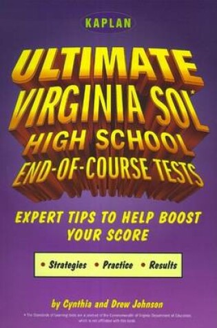 Cover of Kaplan Ultimate Virginia Sol: High School Tests