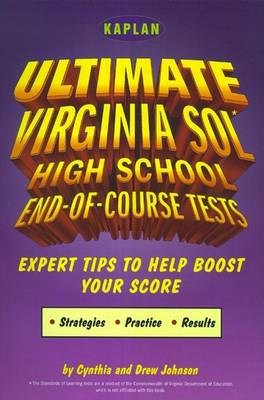 Book cover for Kaplan Ultimate Virginia Sol: High School Tests