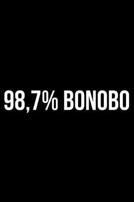 Book cover for 98,7% Bonobo