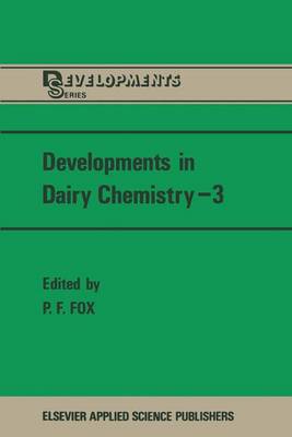 Book cover for Developments in Dairy Chemistry-3