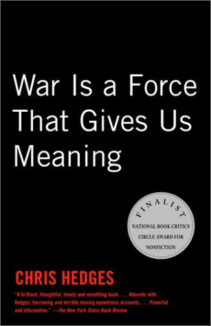 Book cover for War is a Froce That Gives Us Meanin