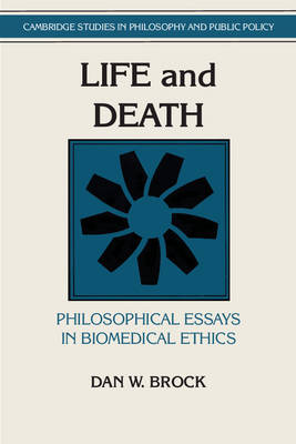 Book cover for Life and Death