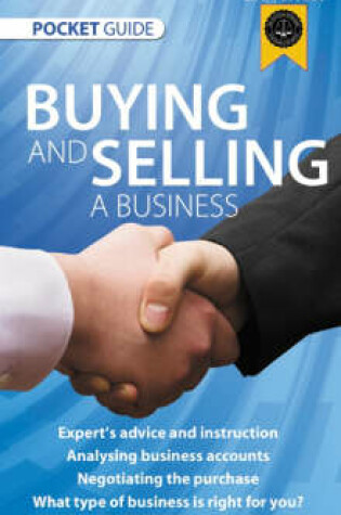 Cover of Buying and Selling a Business