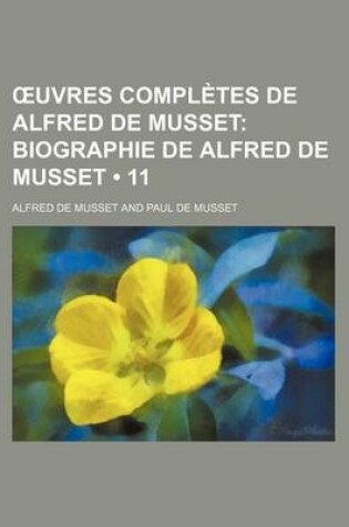 Cover of Uvres Completes de Alfred de Musset (11)