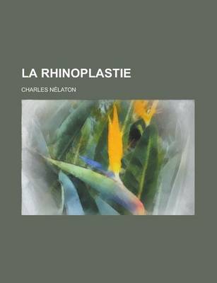 Book cover for La Rhinoplastie