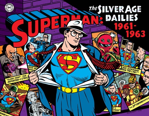 Book cover for Superman: The Silver Age Newspaper Dailies Volume 2: 1961-1963