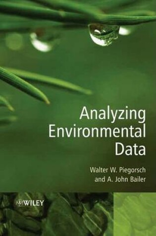 Cover of Analyzing Environmental Data