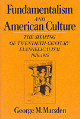 Book cover for Fundamentalism and American Culture