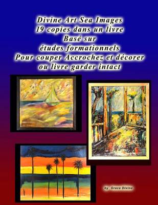 Book cover for Divine Art Sea Images 19 copies dans un livre Basé sur études formationnels Pour couper Accrochez et décorer ou livre garder intact