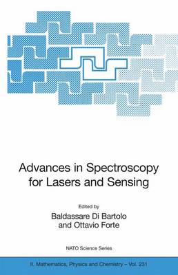 Cover of Advances in Spectroscopy for Lasers and Sensing