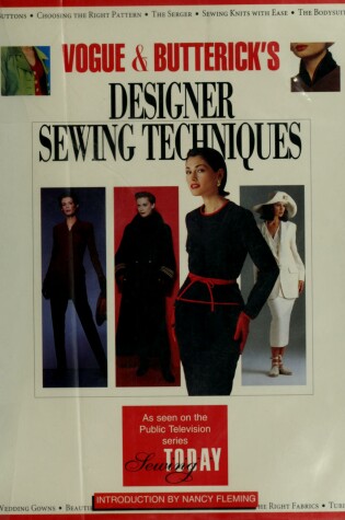 Cover of Vogue and Butterick's Designer Sewing Techniques