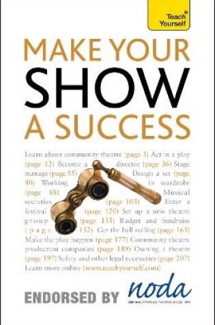 Cover of Make Your Show a Success: Teach Yourself