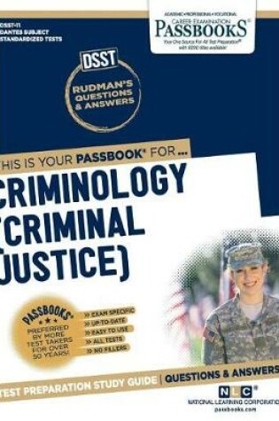 Cover of Criminology (Criminal Justice) (Dan-11)