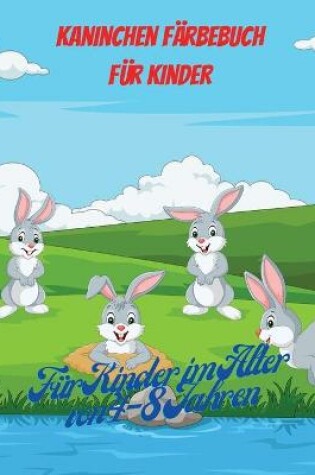 Cover of Kaninchen Malbuch für Kinder