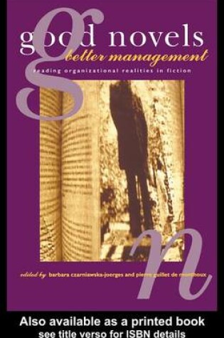 Cover of Good Novels, Better Management