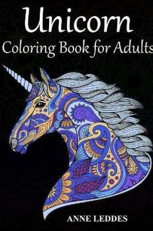 Cover of Unicorn Coloring Book for Adults