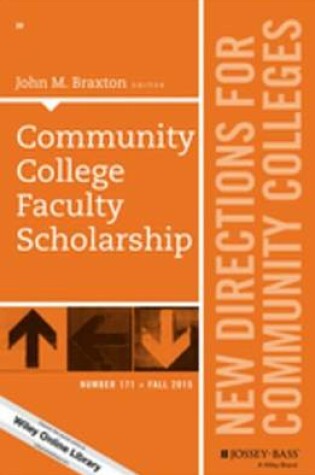 Cover of Community College Faculty Scholarship