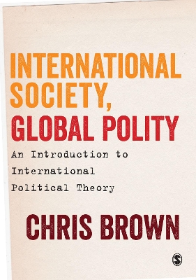 Book cover for International Society, Global Polity