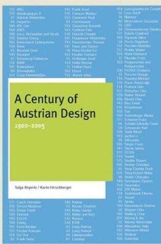 Cover of A Century of Austrian Design