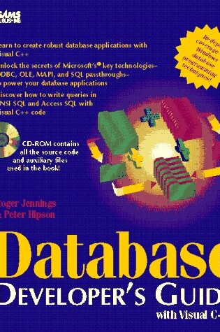 Cover of Database Developer's Guide with Visual C++