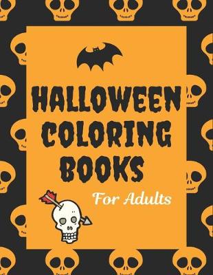 Book cover for Halloween Coloring Books for Adults