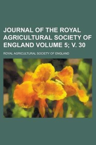 Cover of Journal of the Royal Agricultural Society of England (3, 1842)