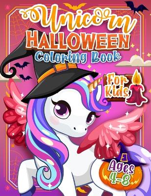 Book cover for Unicorn Coloring - Halloween Edition