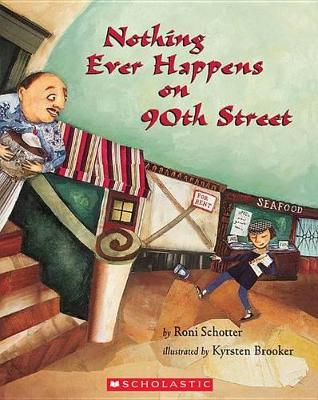 Book cover for Nothing Ever Happens on 90th Street