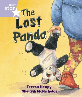 Book cover for Rigby Star Guided Reception, Lilac Level: The Lost Panda Pupil Book (single)