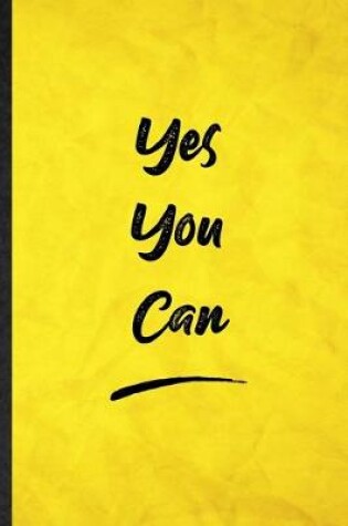 Cover of Yes You Can