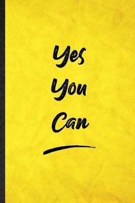 Book cover for Yes You Can