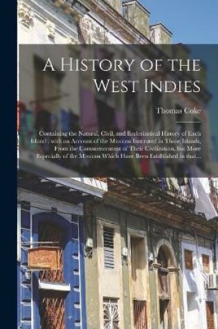 Cover of A History of the West Indies