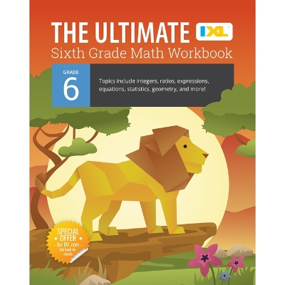 Cover of The Ultimate Grade 6 Math Workbook