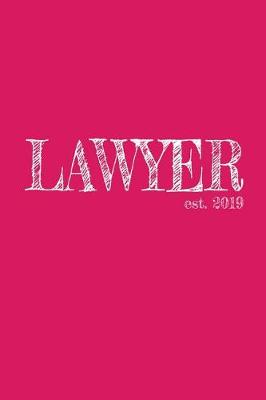Book cover for Lawyer est. 2019