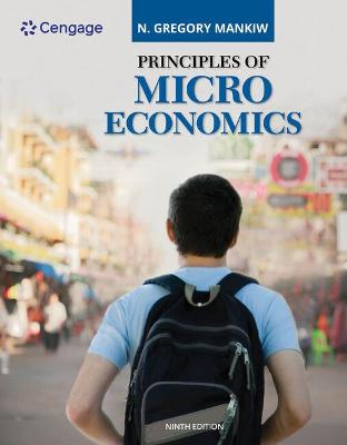 Book cover for Mindtap for Mankiw's Principles of Microeconomics, 1 Term Printed Access Card