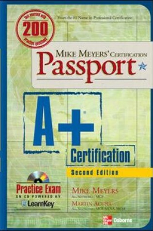 Cover of MIKE MEYERS' A+(R) CERTIFICATION PASSPORT, SECOND EDITION