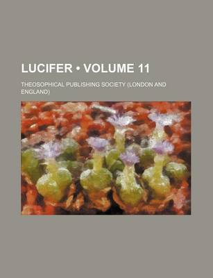 Book cover for Lucifer (Volume 11)