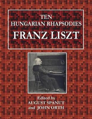 Book cover for Ten Hungarian Rhapsodies - Franz Liszt