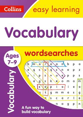 Book cover for Vocabulary Word Searches Ages 7-9