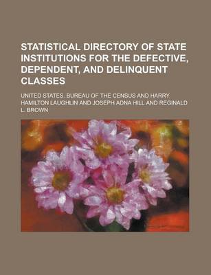 Book cover for Statistical Directory of State Institutions for the Defective, Dependent, and Delinquent Classes