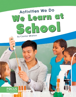 Book cover for Activities We Do: We Learn at School