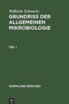 Book cover for Sammlung Göschen Grundriß der Allgemeinen Mikrobiologie