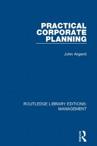 Cover of Practical Corporate Planning