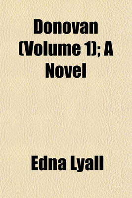 Book cover for Donovan (Volume 1); A Novel