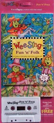 Book cover for Wee Sing Fun and Folk Book and CD (Reissue)